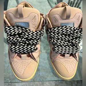 LANVIN Curb Sneaker Men 44 Pink